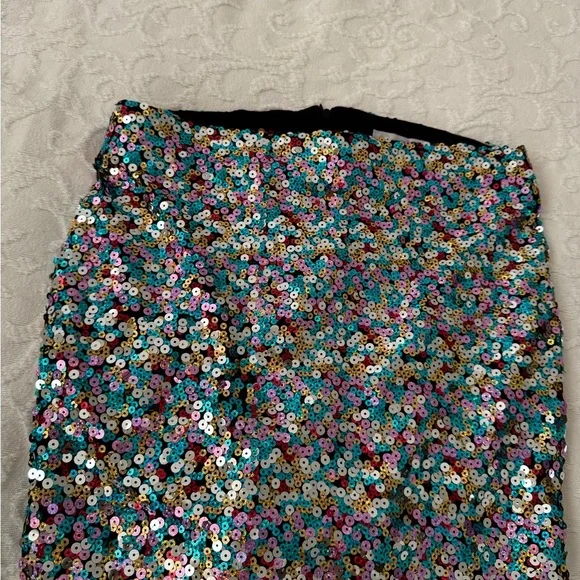 Sequin Mini Skirt, Dress the Population - Picture 6 of 6